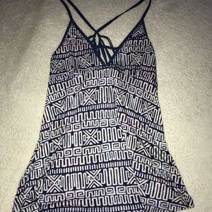 Patterned Tank Top